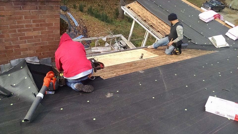 Roof installation
